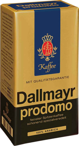 Dallmayr Prodomo Gourmet Coffee, 17.6oz (500g) - Parthenon Foods