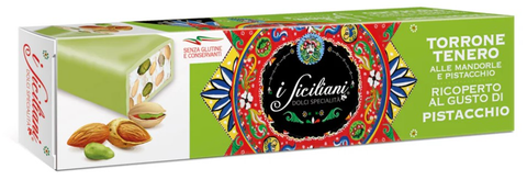 Torrone Pistachio, I Siciliani (Dolgam), 100g - Parthenon Foods