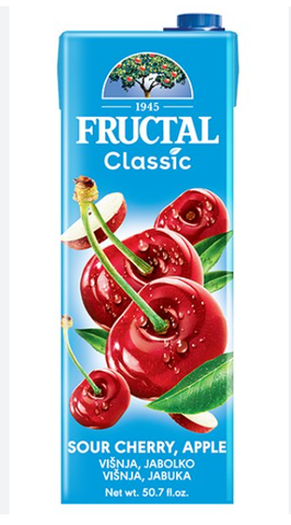 Sour Cherry Juice (Fructal) 1.5 L - Parthenon Foods