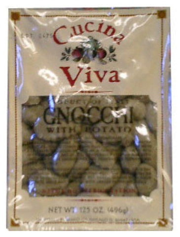 Potato Gnocchi with Spinach (CucinaViva) 17.5oz (496g) - Parthenon Foods