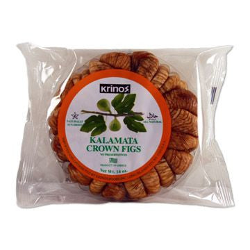 Dried Figs, Kalamata Crown, KRINOS, 14oz - Parthenon Foods
