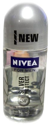 Nivea Silver Protect For Men Roll-On Deodorant, 50ml - Parthenon Foods