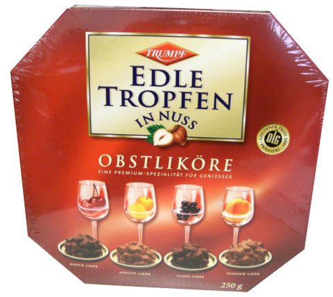Trumpf Edle Tropfen Obstlikore, 250g Red Box - Parthenon Foods