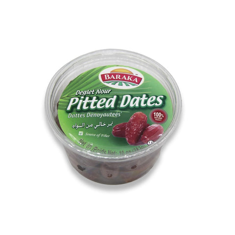 Pitted Dates, Deglet Noor (Baraka) 283g - Parthenon Foods