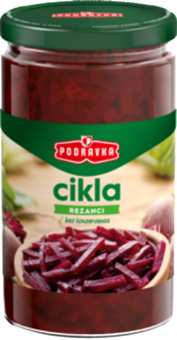 Red Beets, Cikla (podravka) 660g - Parthenon Foods