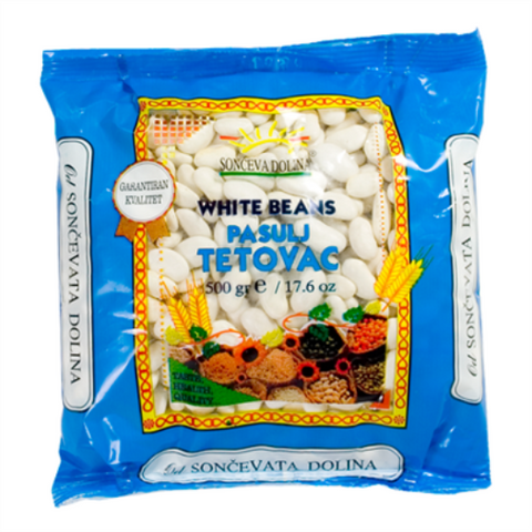 Macedonian White Beans, Tetovac (Vava) 450g - Parthenon Foods