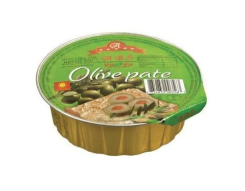 Aneta Vegetarian Pate with Olives, 50g - Parthenon Foods
