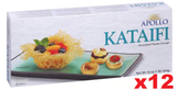 Shredded Fillo (Phyllo) Dough Kataifi, CASE (12 x 1 lb) - Parthenon Foods