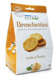 Bruschettini, Garlic & Parsley (Asturi) 120g - Parthenon Foods