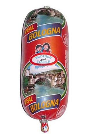 Veal Bologna (BroSis) 1lb - Parthenon Foods