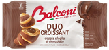 Balconi Duo Croissant with Chocolate Filling, 10.6 oz - Parthenon Foods
