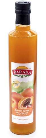 Apricot Syrup (Baraka) 16.9 fl oz (500ml)