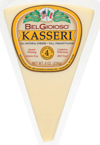 Kasseri Cheese (Belgioioso) 8oz - Parthenon Foods