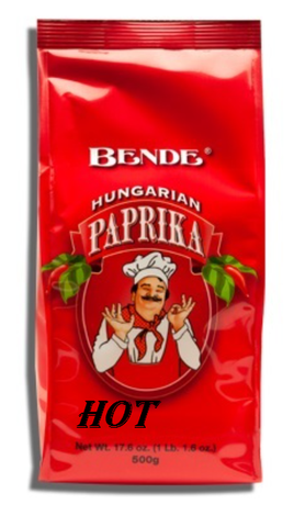 Paprika, Hot (Bende) 500g - Parthenon Foods
