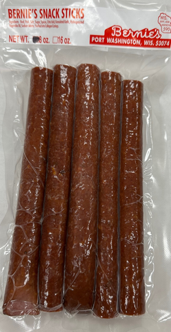 Snack Sticks, Mild (Bernie's) 8 oz - Parthenon Foods