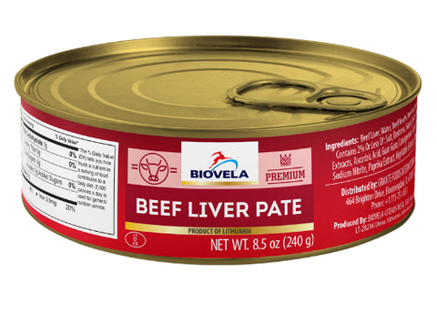 Beef Liver Pate (Biovela) 8.5 oz (240g)