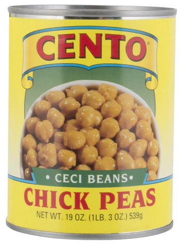 Chick Peas, Ceci Beans (Cento) 19 oz - Parthenon Foods