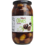 Greek Black Olives (Chloe) 1000g (2lb 3oz) - Parthenon Foods