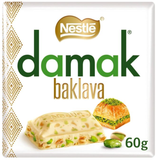 Baklava White Chocolate with Pistachios (Damak) 60g - Parthenon Foods