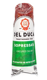 Sopressata Dry Sausage (Del Duca) - Mild, 7 oz