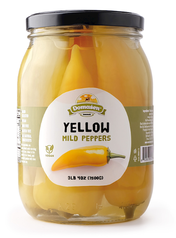 Mild Yellow Peppers(Domasen) 52 oz - Parthenon Foods