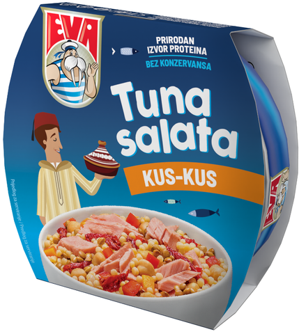 Eva Tuna Salad - Couscous, 5.6 oz (160g) - Parthenon Foods