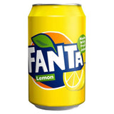 Fanta Lemon, 330ml can - Parthenon Foods