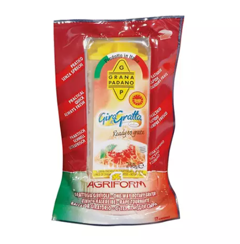 Grana Padano Cheese w/ Grater (Gira Gratta) 5 oz - Parthenon Foods