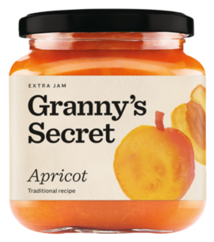 Granny's Apricot Extra Jam, 670g - Parthenon Foods