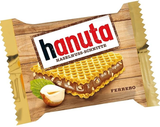 Hanuta Wafers Filled with Hazelnut Creme 220g, 10 Pack - Parthenon Foods
