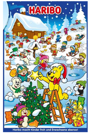 Advent Calendar (HARIBO) 300g - Parthenon Foods