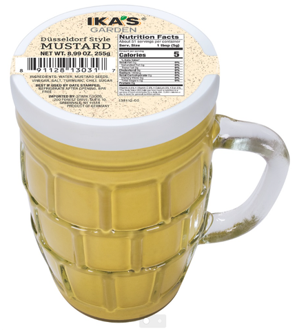 Ika's Dusseldorf Style Mustard 8.9 oz (255g) Mug - Parthenon Foods