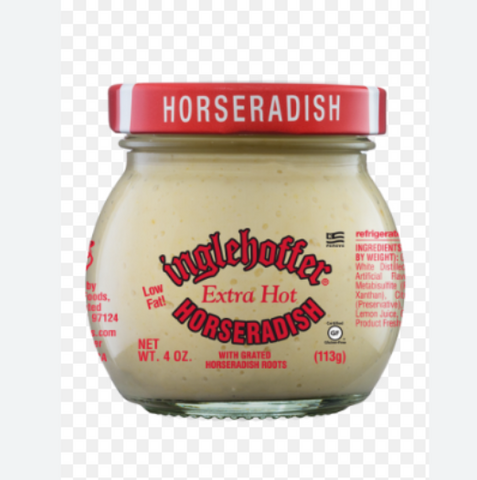 Horseradish Sauce - Extra Hot (Inglehoffer) 4 oz - Parthenon Foods