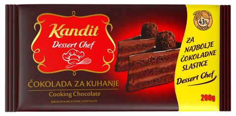 Cooking Chocolate (Kandit) 200g - Parthenon Foods