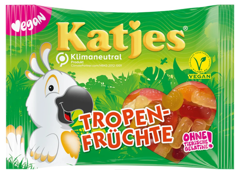 Tropical Fruit (Tropenfruchte) Gummi (Katjes) 175g - Parthenon Foods