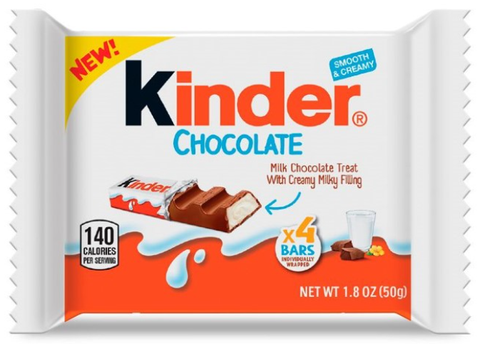 Kinder Chocolate, 50g - Parthenon Foods