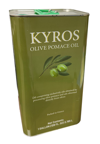 Olive Pomace Oil (KYROS) 1 GAL (128 FL. OZ.) 3.785L - Parthenon Foods