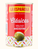 Green Olives Stuffed with Anchovies (La Española) 150g - Parthenon Foods