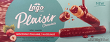 Plaisir Chocolate Roll Wafers (Lago) 100g