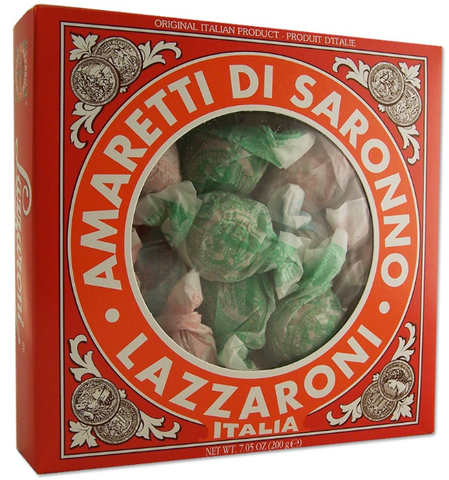 Amaretti Cookies (Lazzaroni) 7.1oz (200g) box - Parthenon Foods