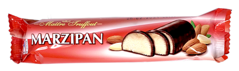 Chocolate Covered Marzipan Bar (Maitre Truffout) 3.5 oz (100g) - Parthenon Foods