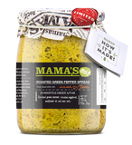 Mama's Roasted Green Pepper Spread, 19 oz - Parthenon Foods