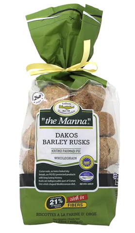 Barley Rusks, Kritharenia (To Manna) 600g (21.16 oz) - Parthenon Foods