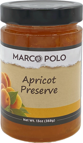 Apricot Jam Preserve (MarcoPolo) 13 oz - Parthenon Foods