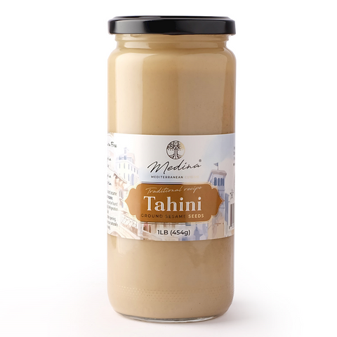 Tahini, Ground Sesame Seeds (Medina) 1lb (454g) - Parthenon Foods