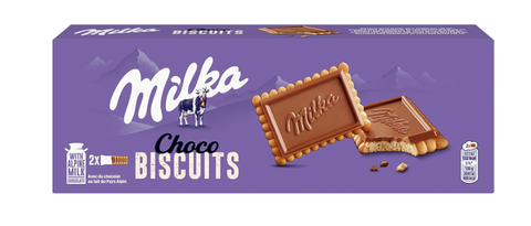 Milka Choco Biscuits, Alpine Milk, 150g