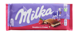 Milka Milk Chocolate - Raspberry Creme, 100g - Parthenon Foods