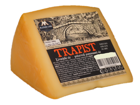 Mljekara Livno Livanjski TRAPIST Cheese, 300g