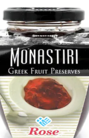 Rose Petal Preserve (Monastiri) 16 oz - Parthenon Foods