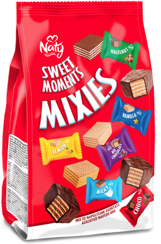 Sweet Moments Mixies, Assorted Wafers Mix (Naty) 300g - Parthenon Foods